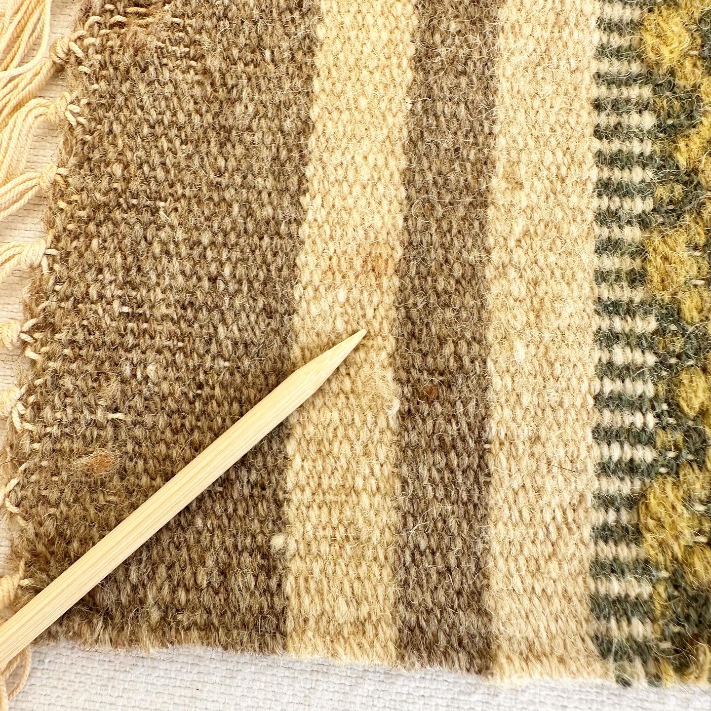 Handwoven Textile w Fringe