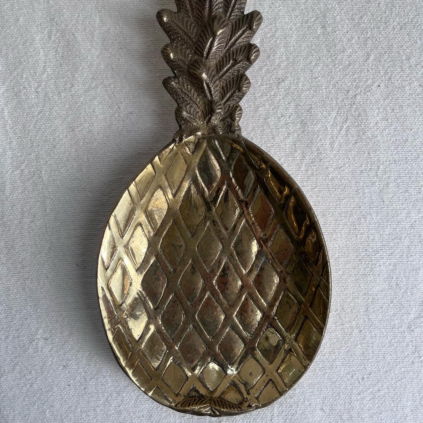 Brass Pineapple Dish