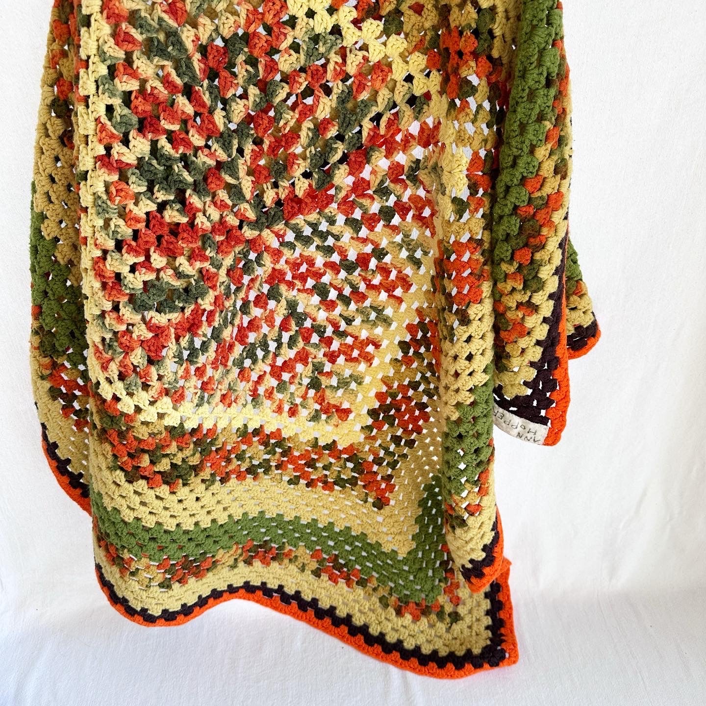 70s Colors Afghan