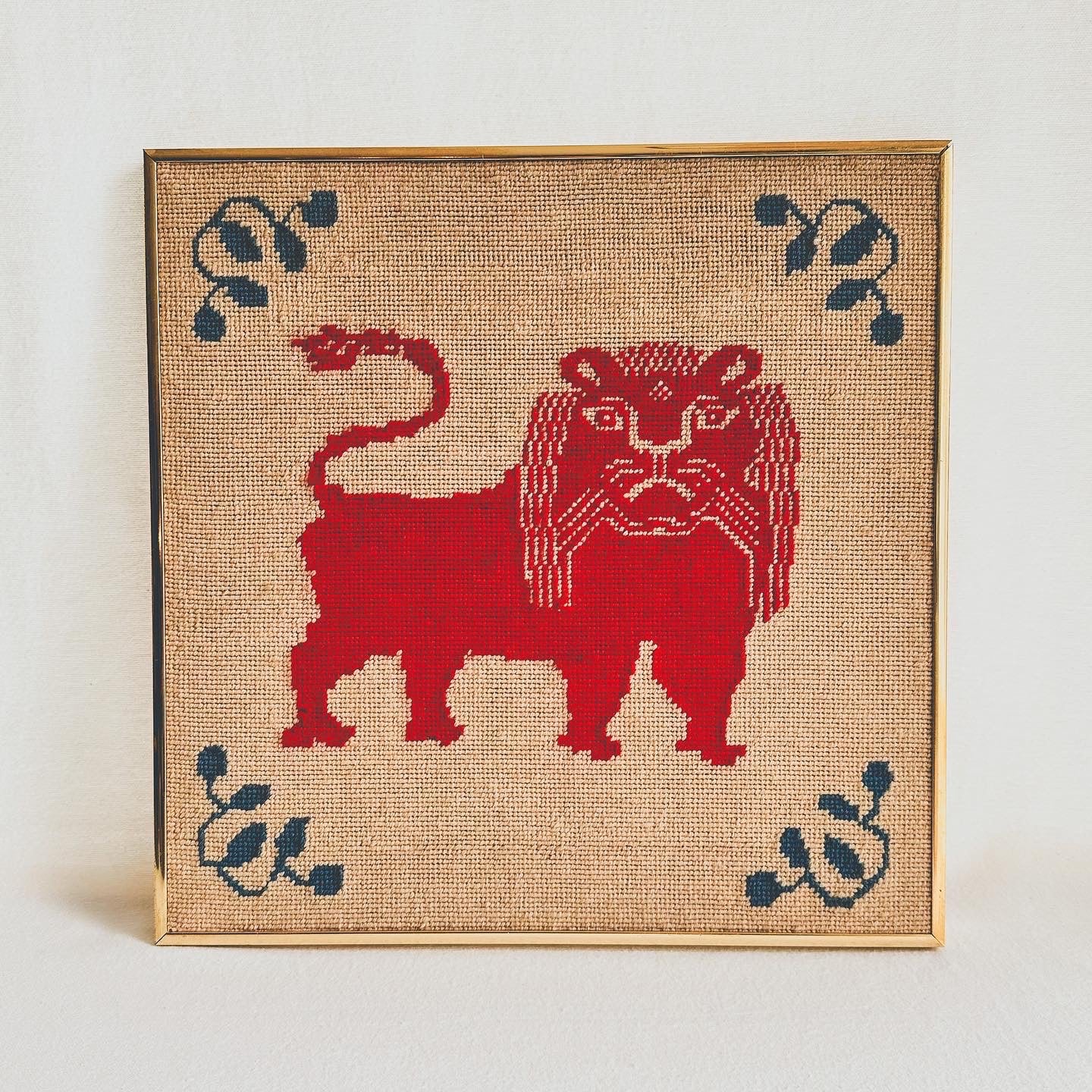 Germanic Lion Embroidery