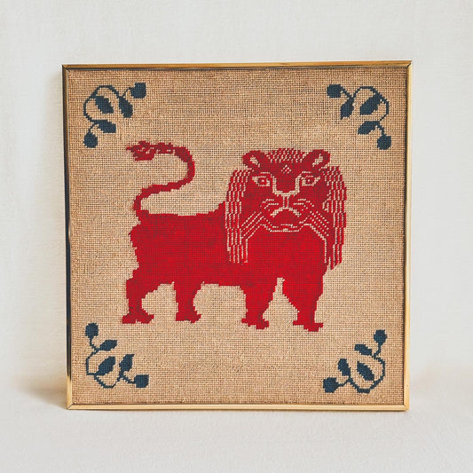 Germanic Lion Embroidery