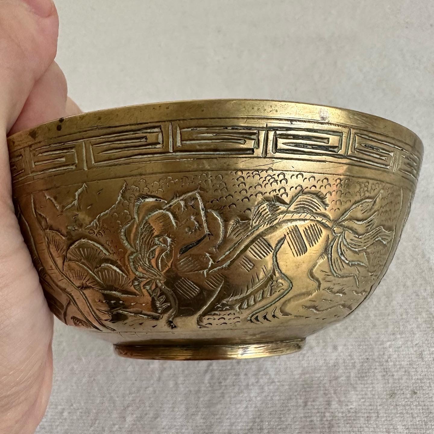 Heavy Brass Dish