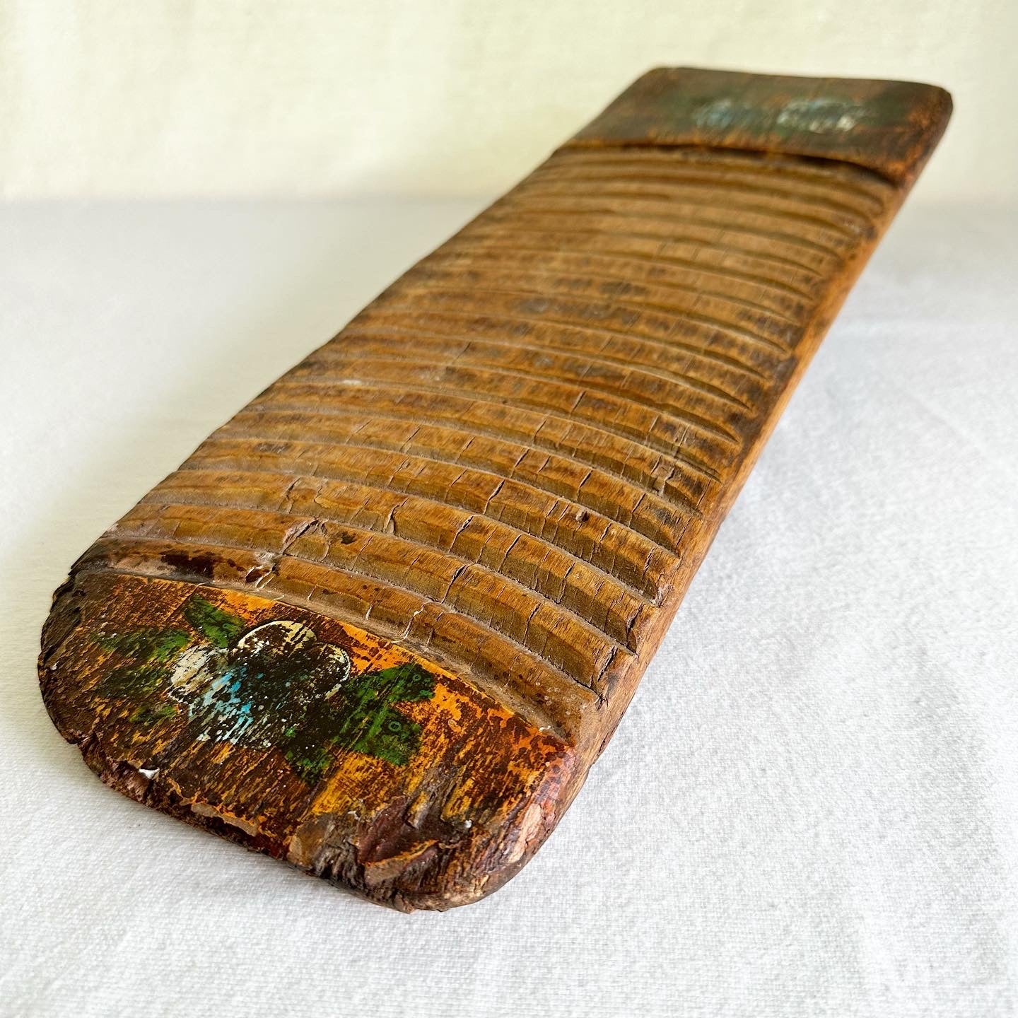 Antique Wooden Washboard