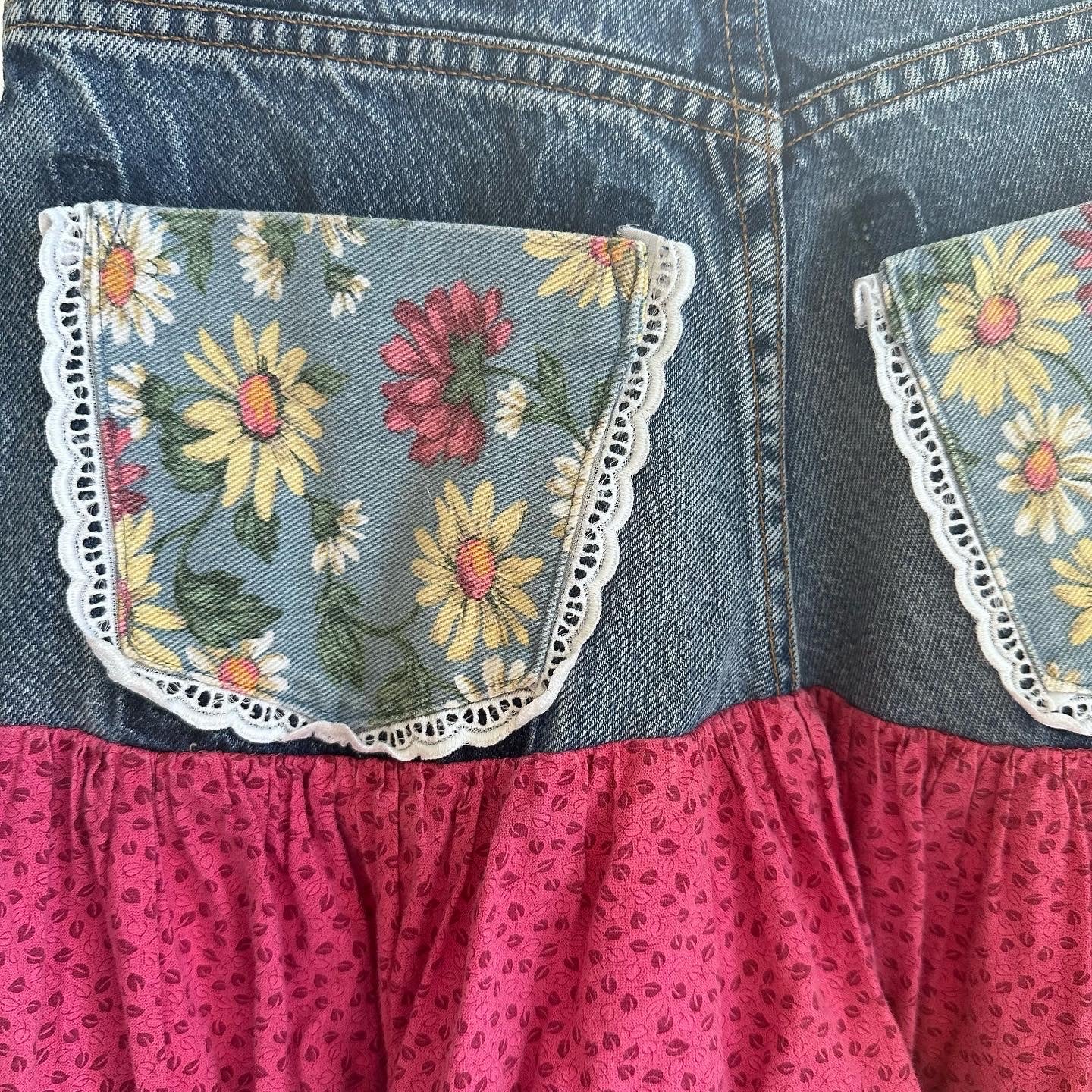 Upcycled Levi’s Skirt