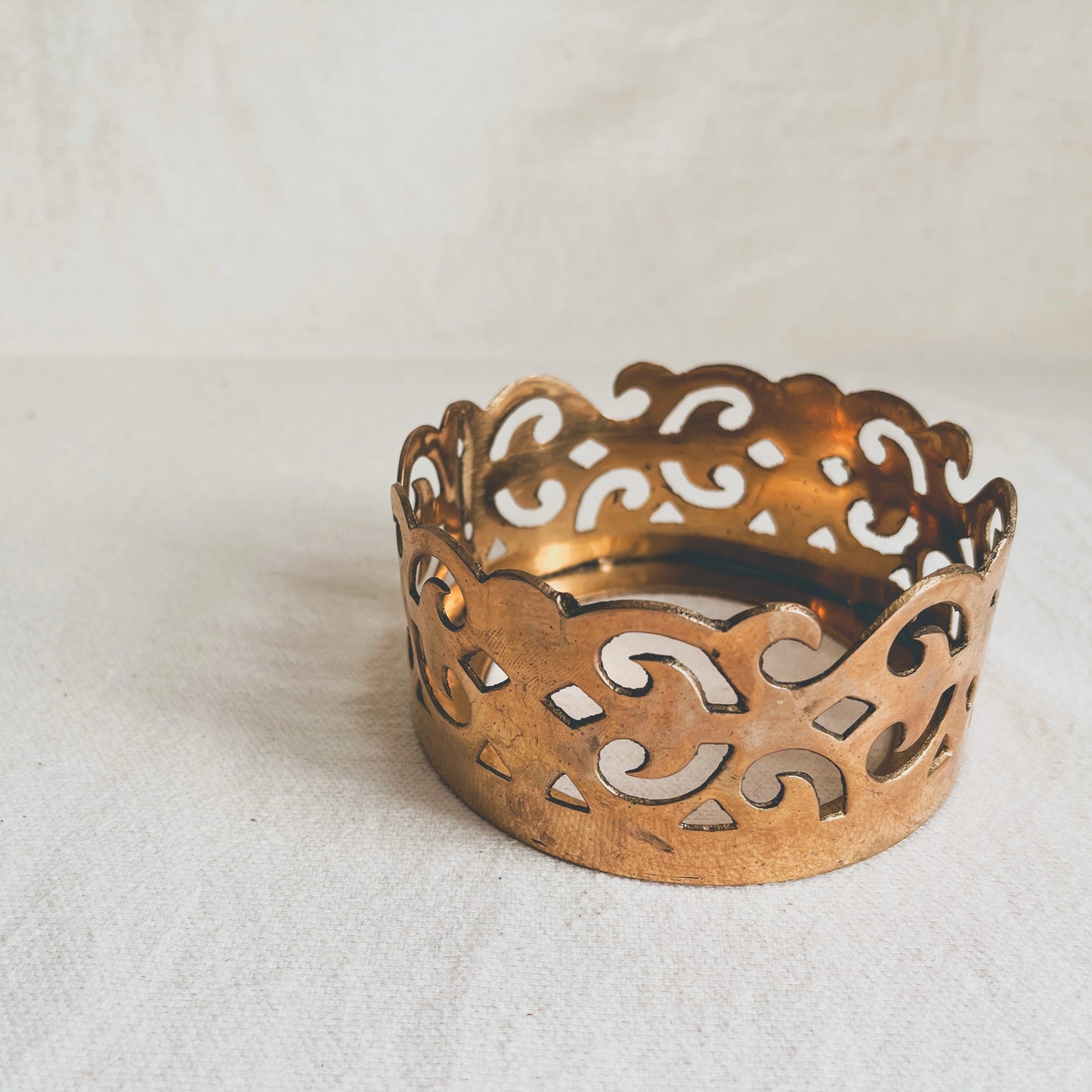 Brass Candle Holder