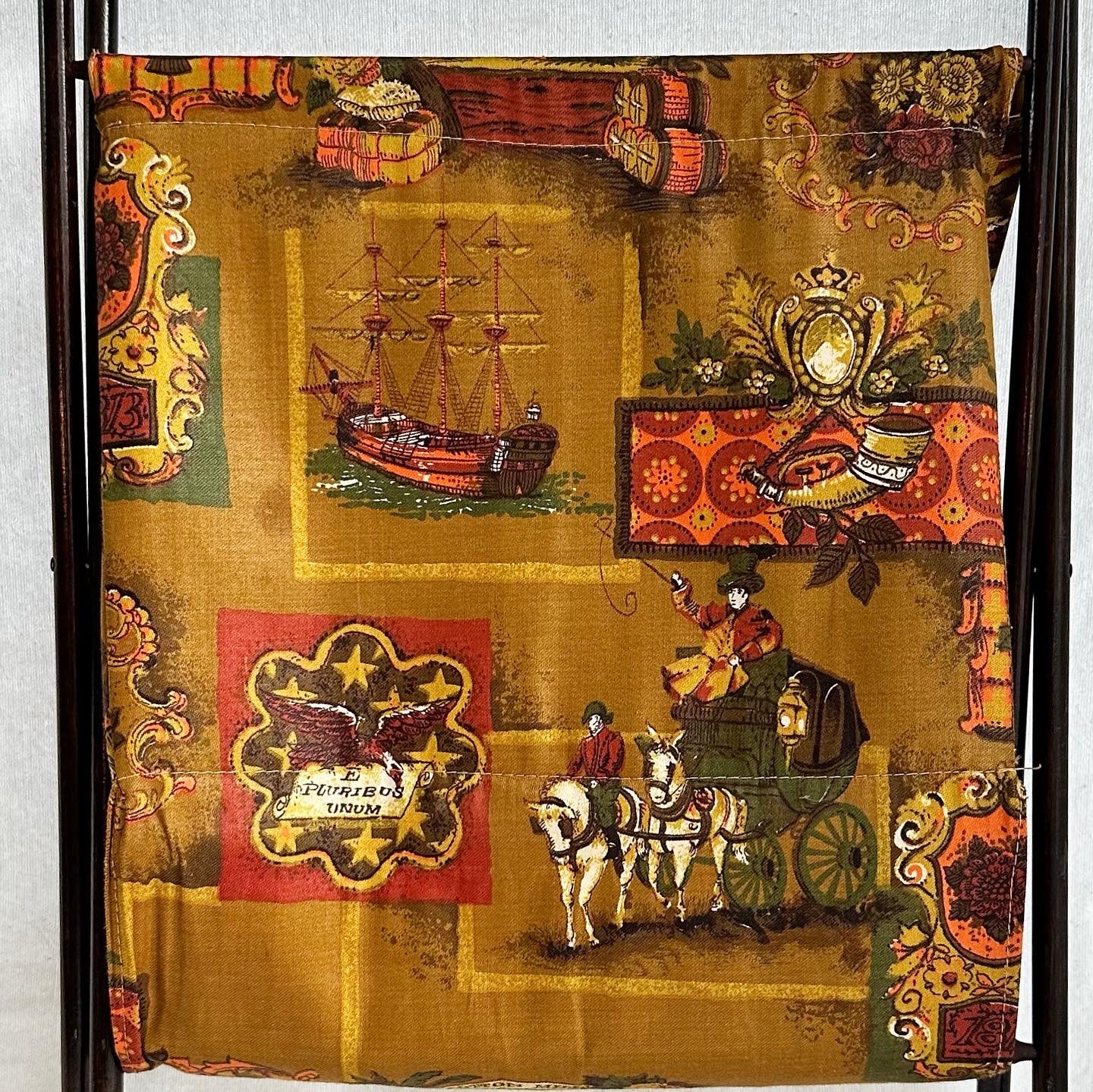 70s Foldable Sewing Bag