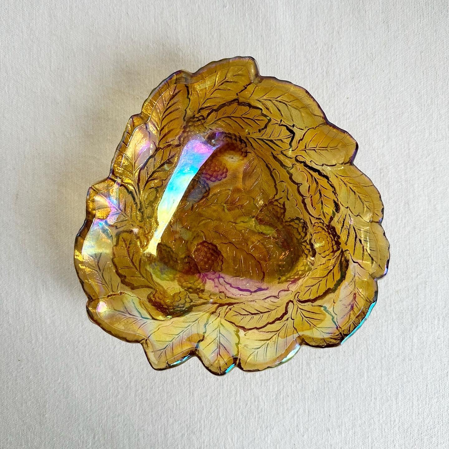 Carnival Glass Bowl