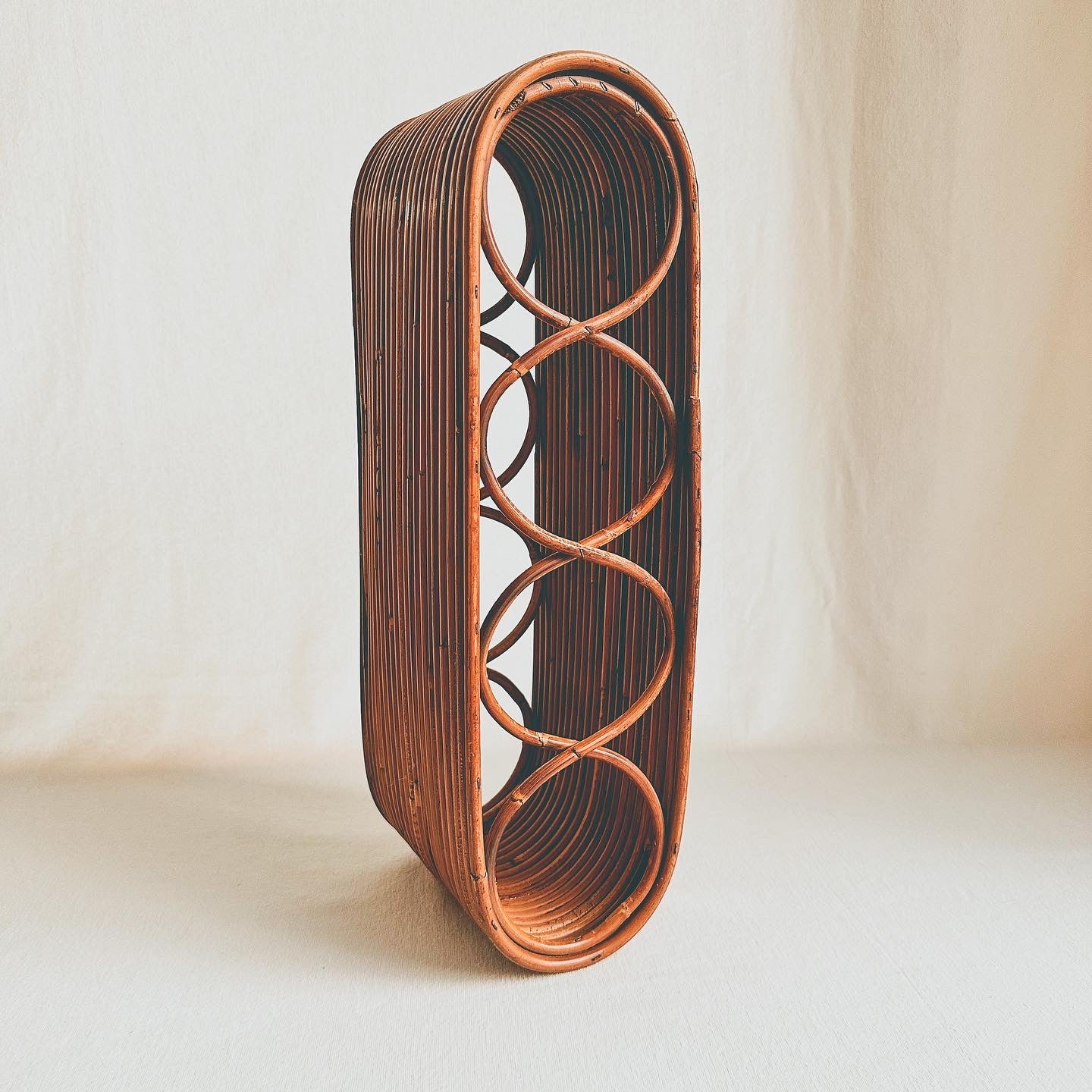 Rattan Wine Holder