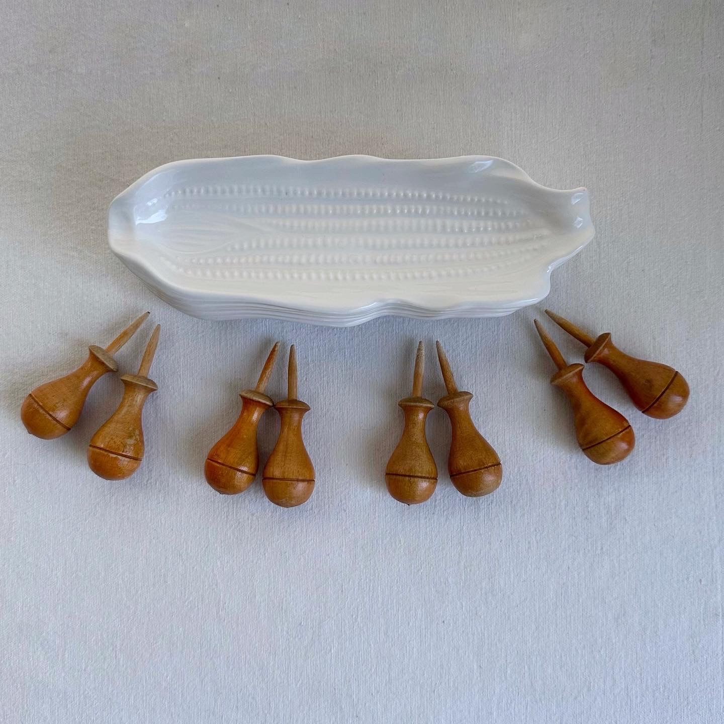 Wooden Corn Holders