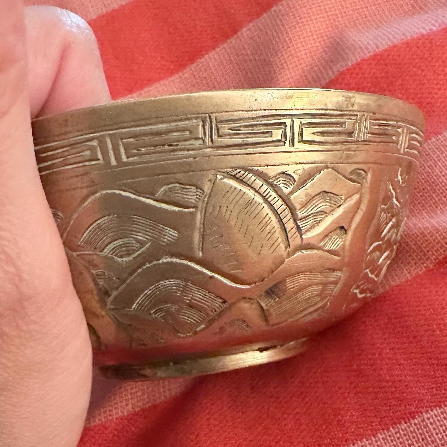 Heavy Brass Dish