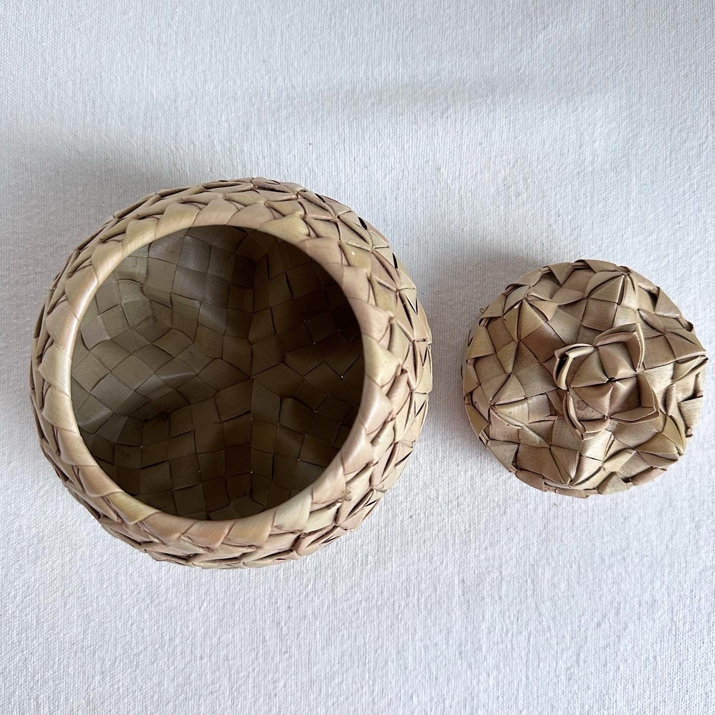 Handwoven Basket Box