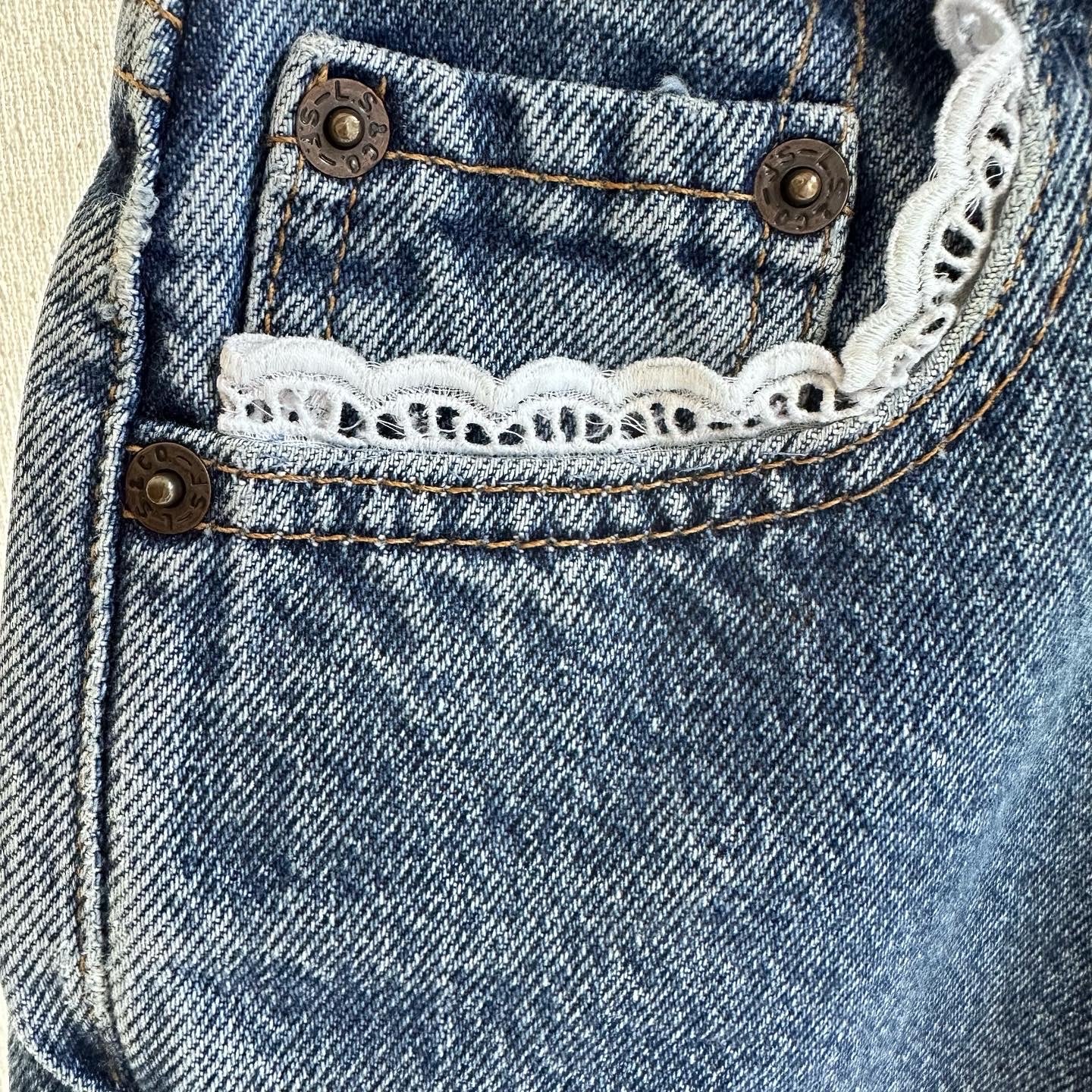 Upcycled Levi’s Skirt