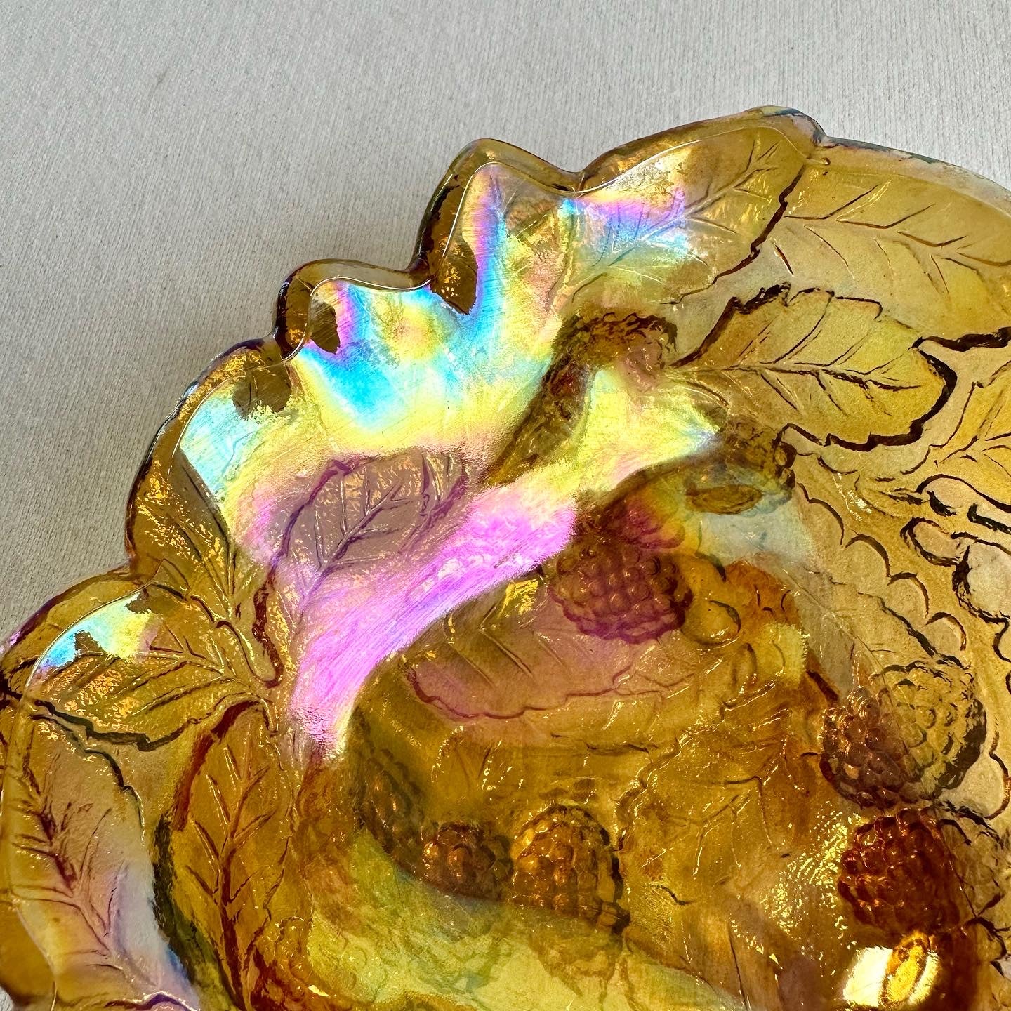 Carnival Glass Bowl