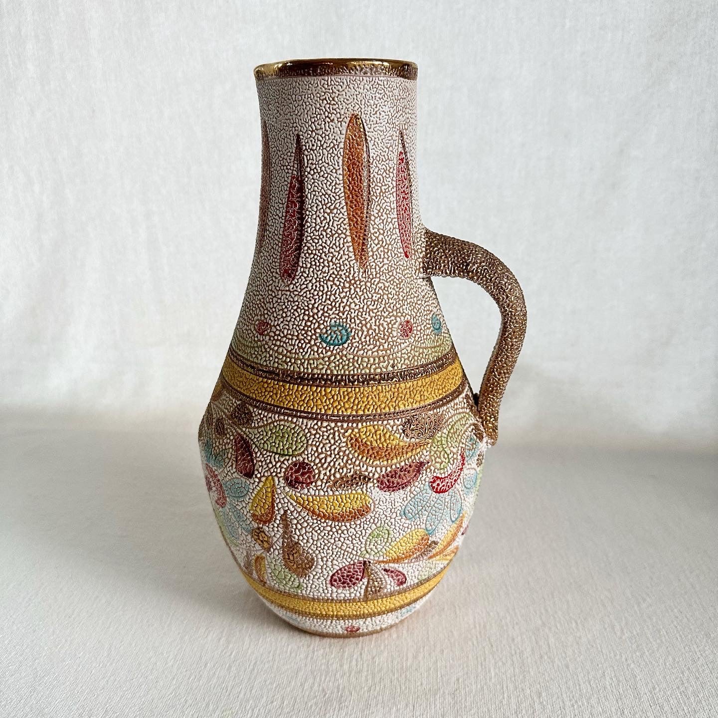 Fratelli Fanciullacci Italian Pottery Vase Pitcher Jug