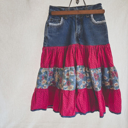 Upcycled Levi’s Skirt