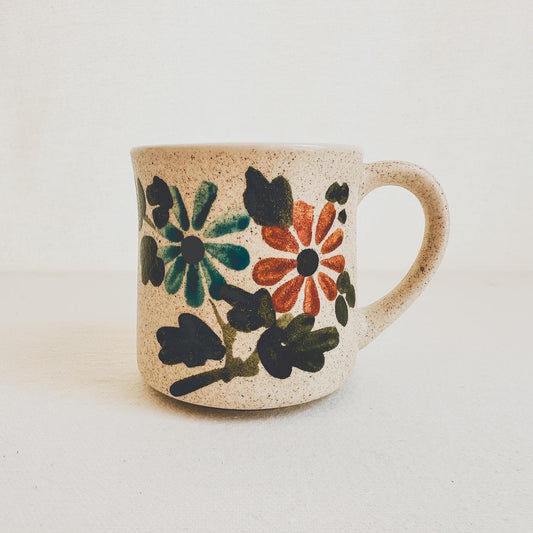 Speckled Floral Mug
