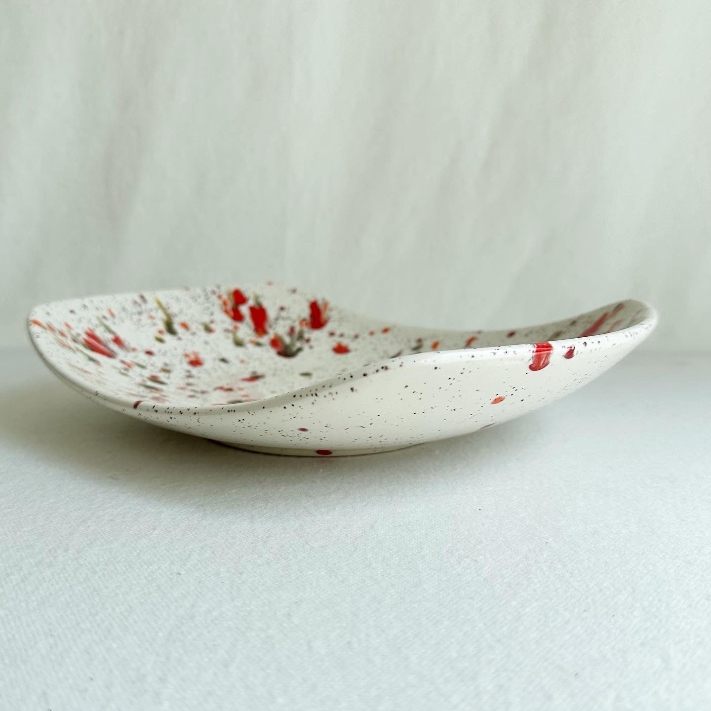 Spatterware Platter