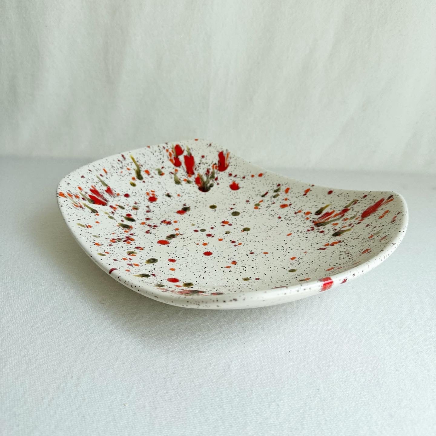 Spatterware Platter