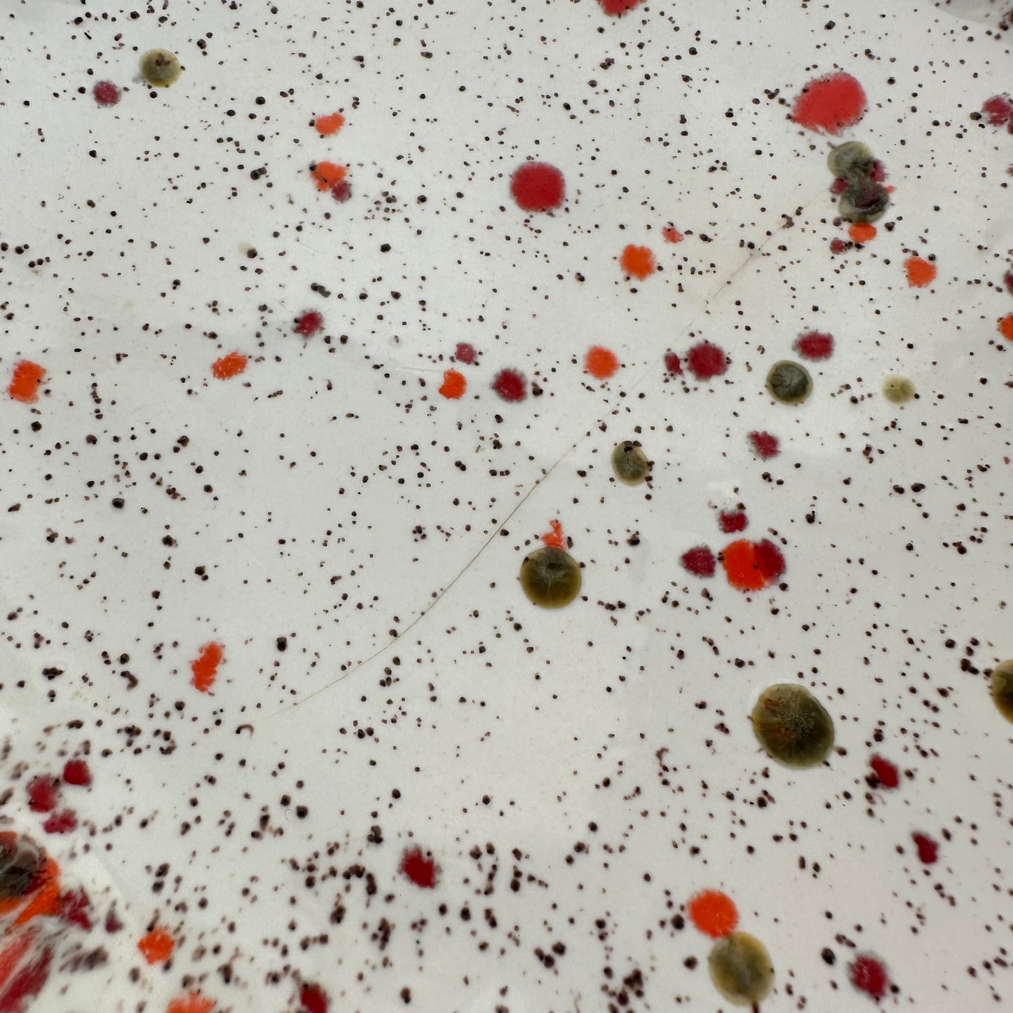 Spatterware Platter