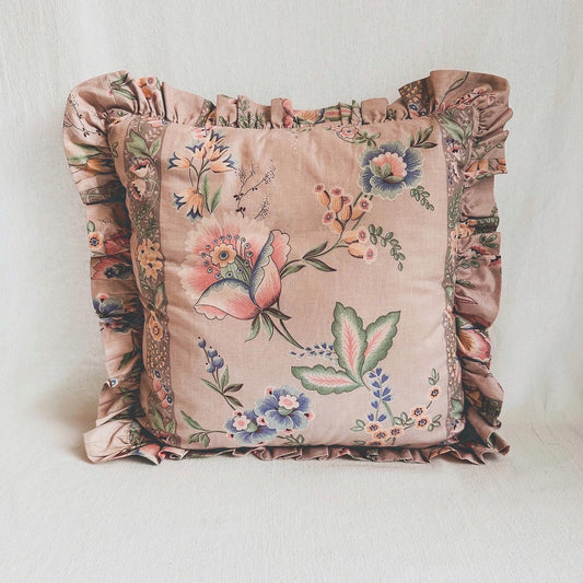 Pink Cottagecore Pillow