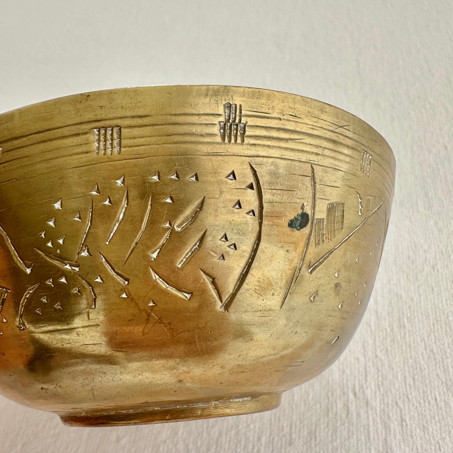 Chinese Brass Bowl 2
