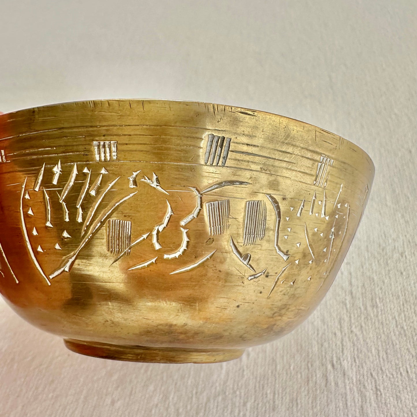 Chinese Brass Bowl 2