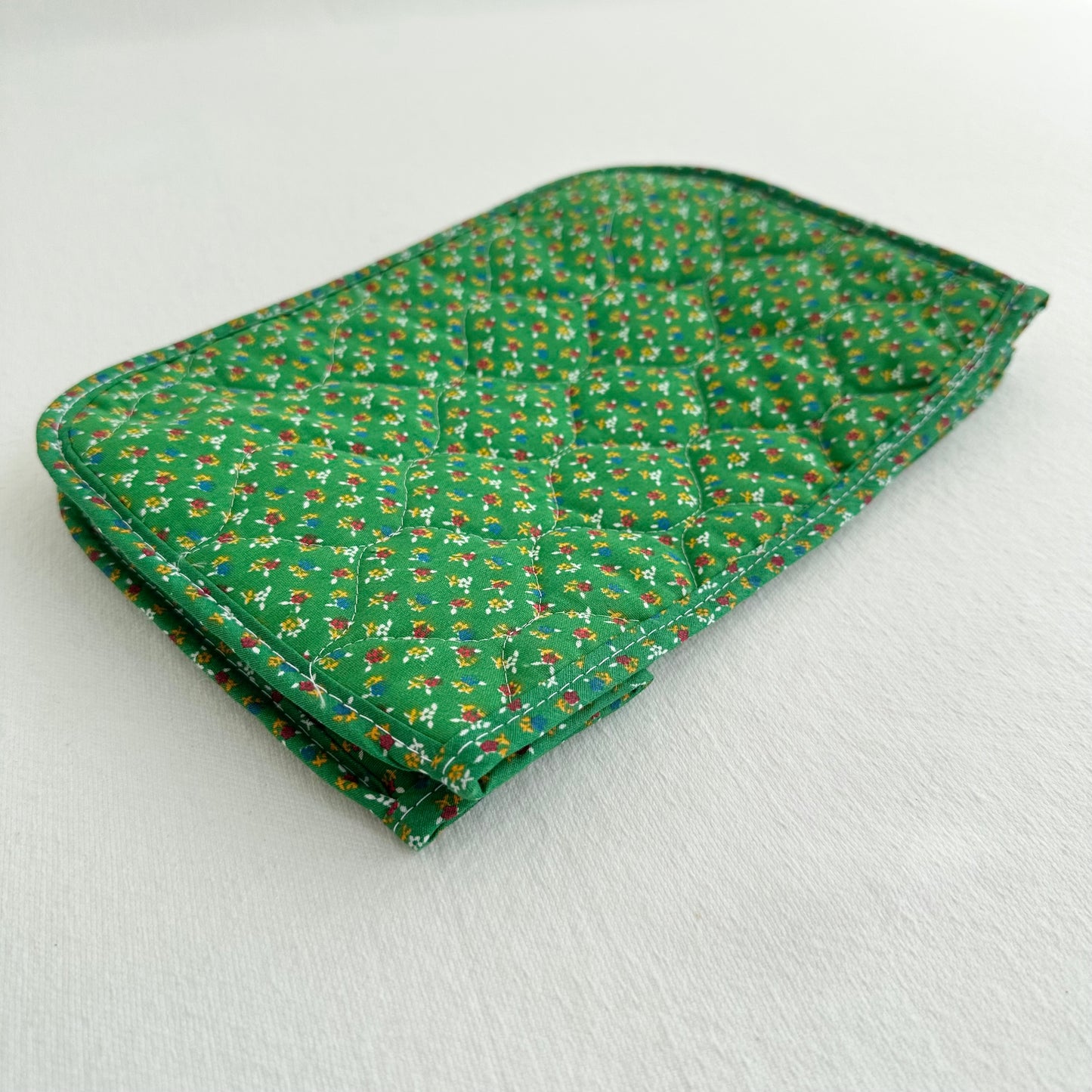Green Floral Toaster Cover