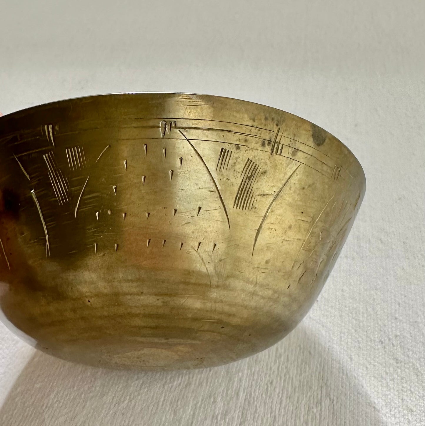 Chinese Brass Bowl