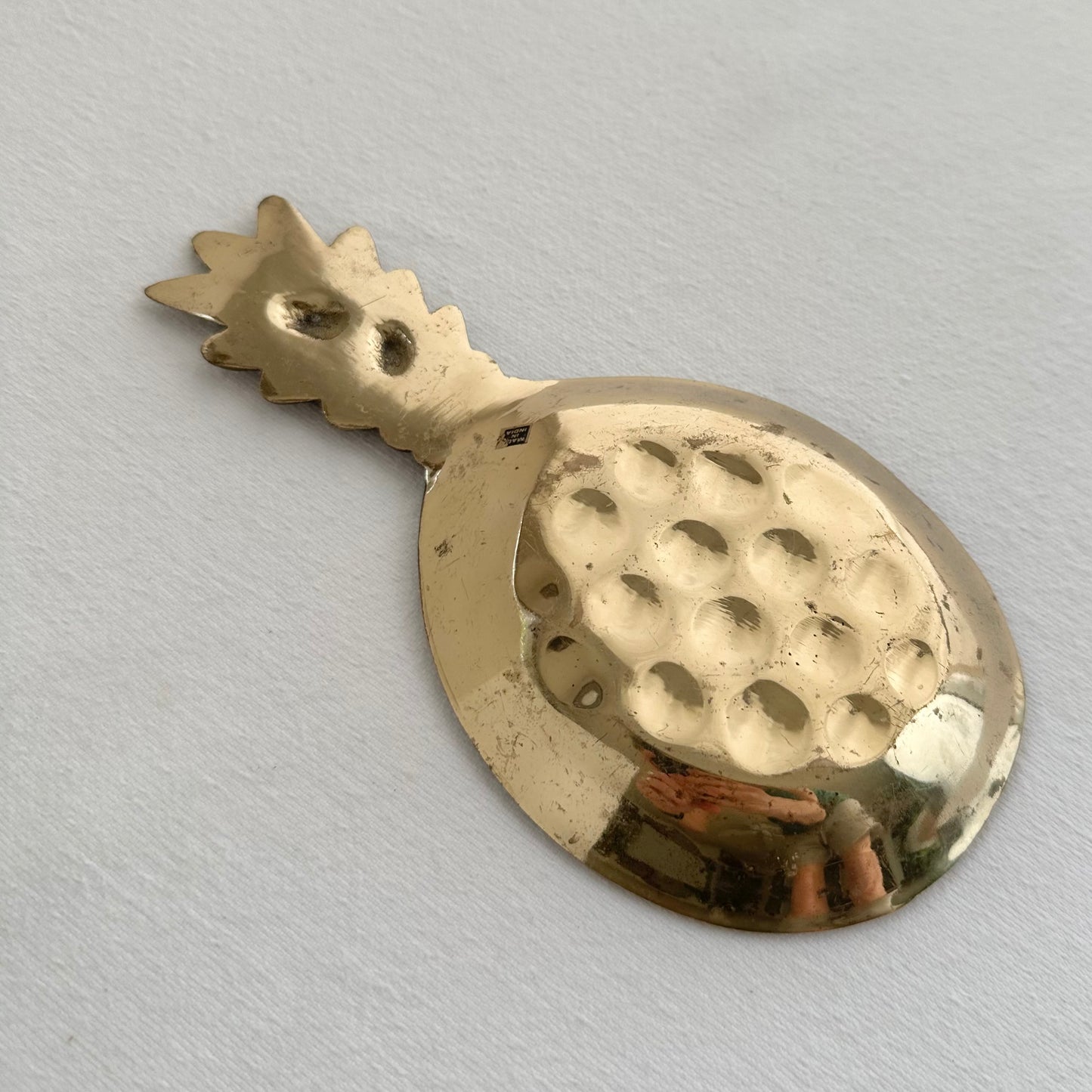 Brass Pineapple Dish