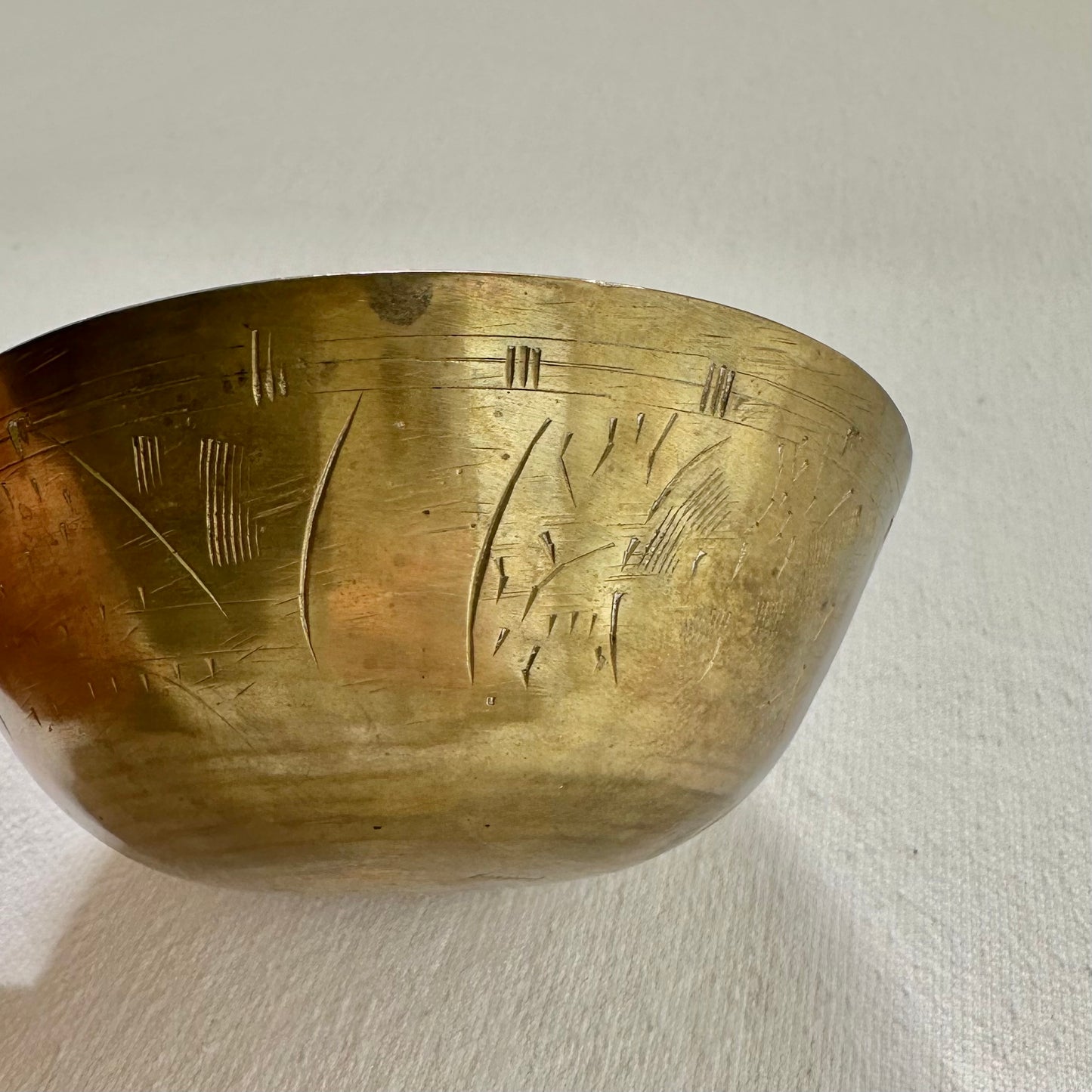 Chinese Brass Bowl