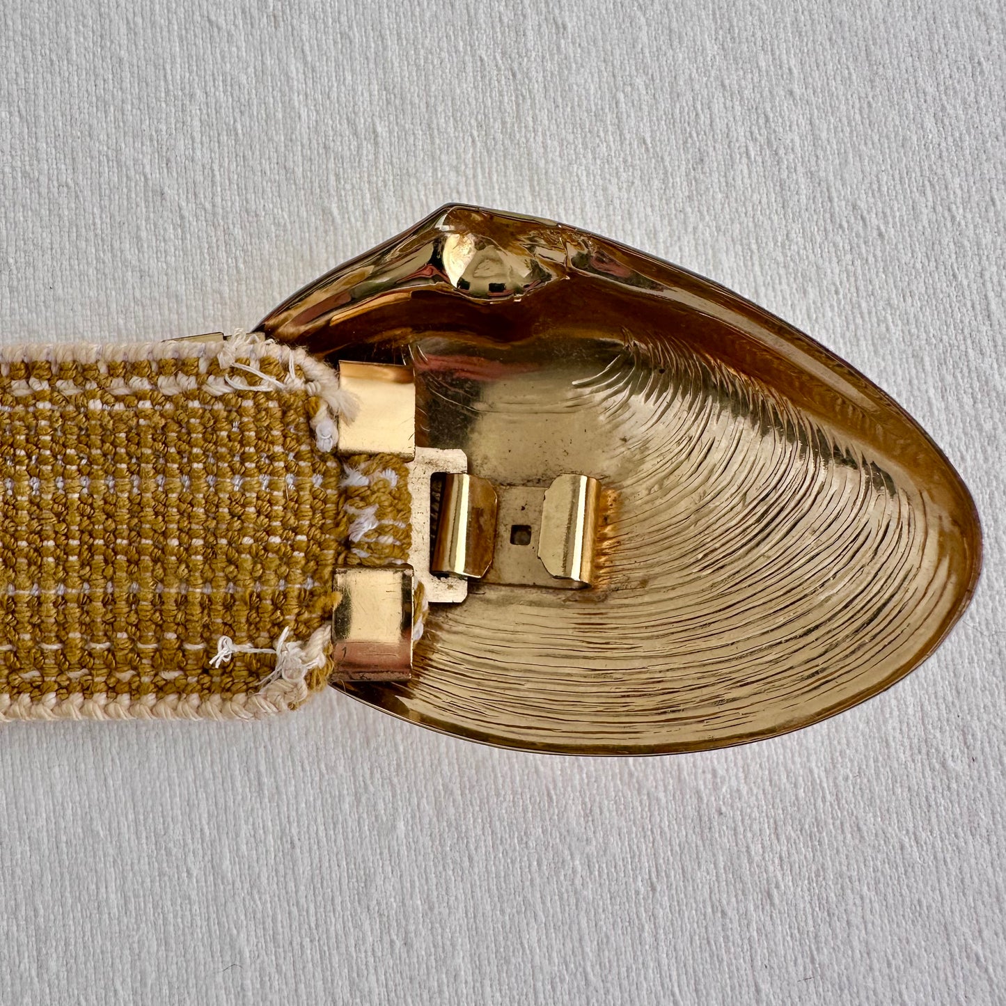 Gold Shell Fish Scale Belt