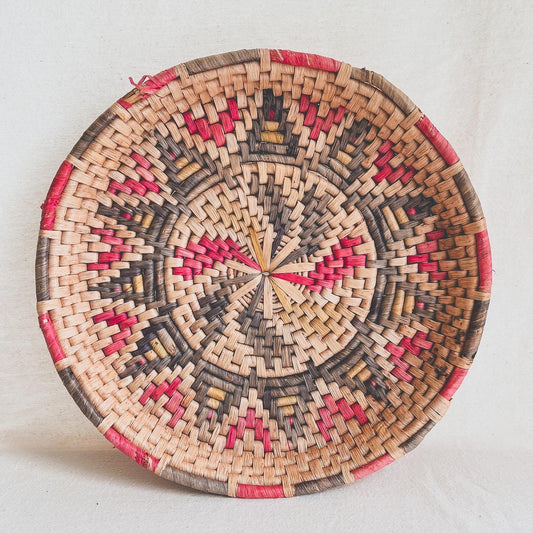 Round Colorful Basket Tray