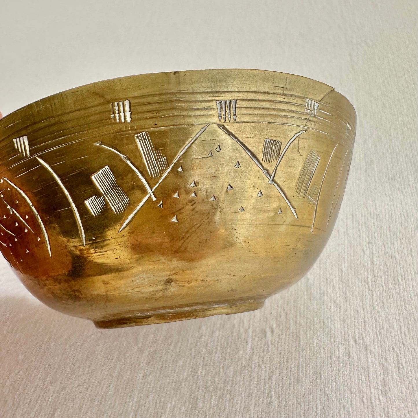 Chinese Brass Bowl 2