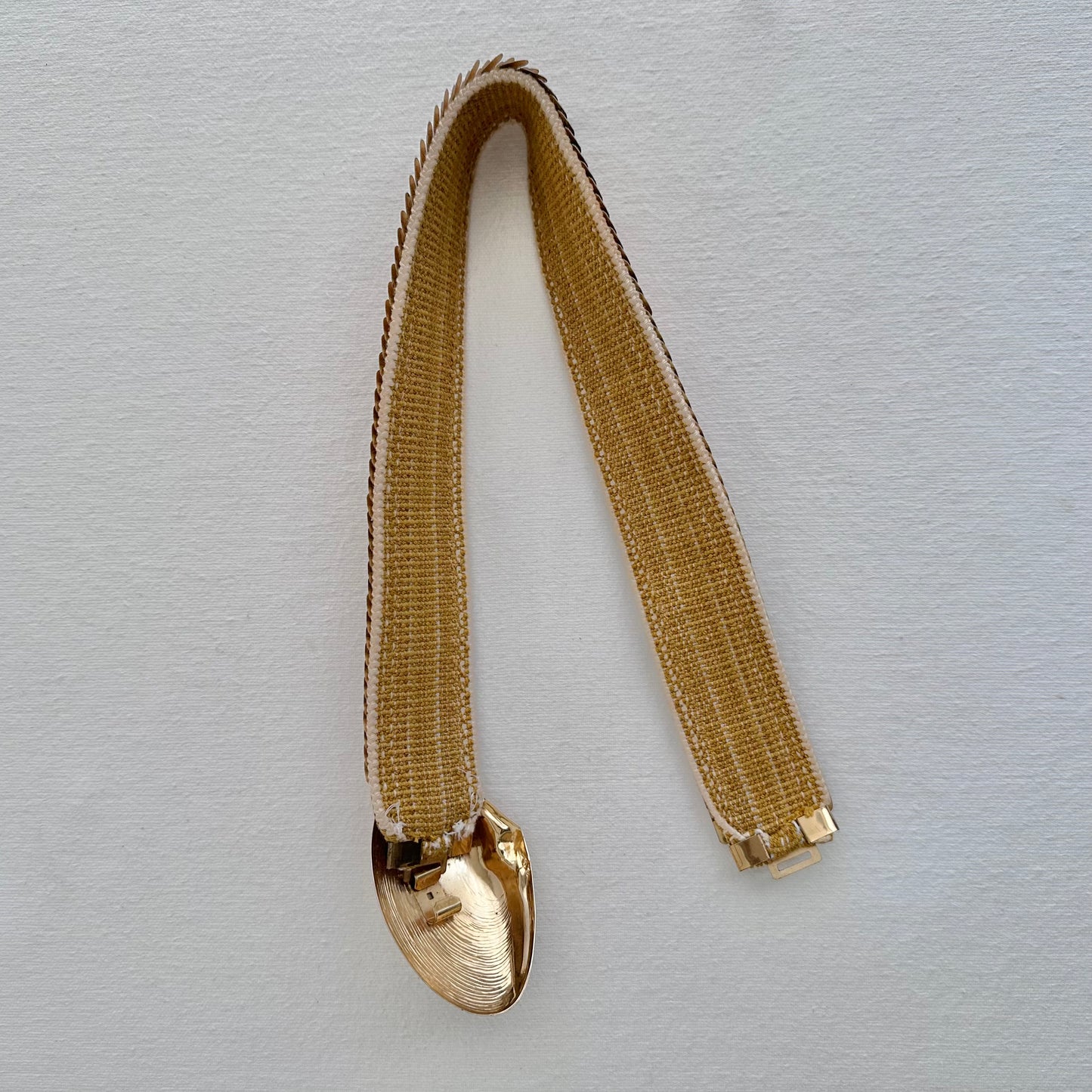 Gold Shell Fish Scale Belt