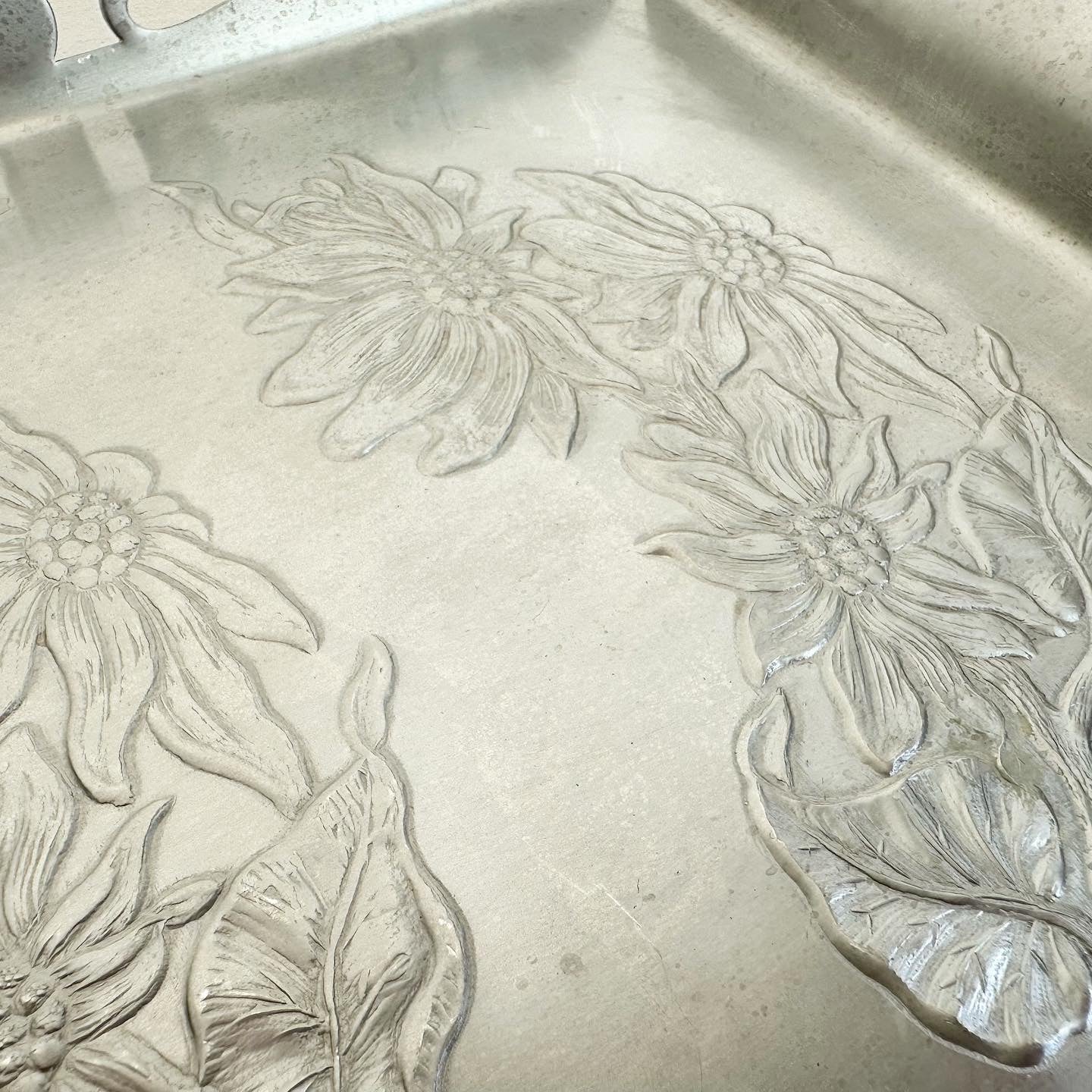 Farber & Shelvin Aluminum Serving Tray