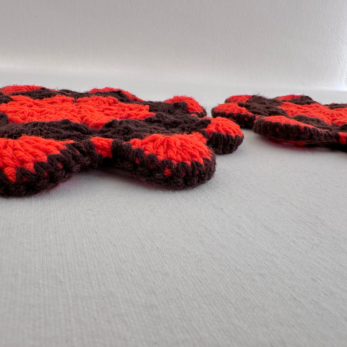 Crocheted 70s Potholders