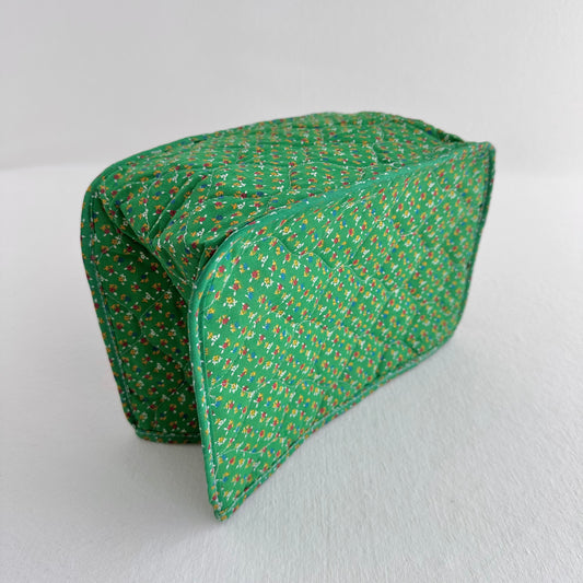Green Floral Toaster Cover