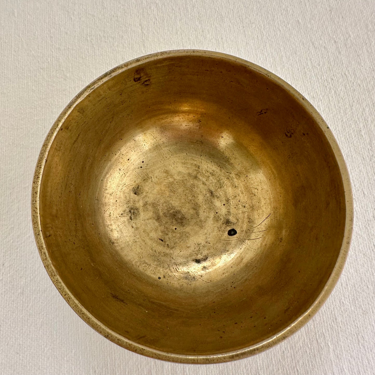 Heavy Chinese Brass Dish