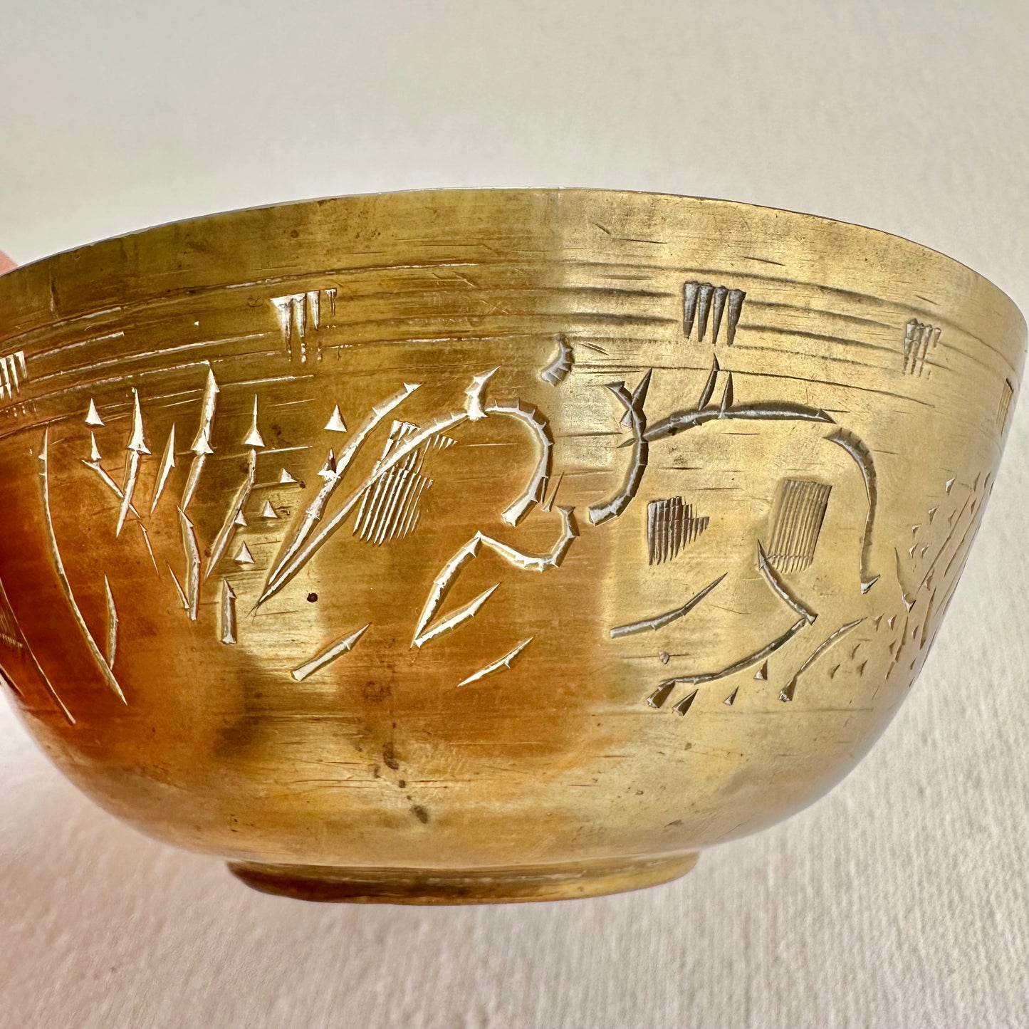 Chinese Brass Bowl 2